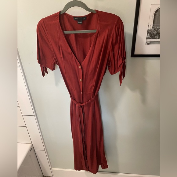 Sanctuary Dress Button Down with pockets, Small EUC - Picture 4 of 7